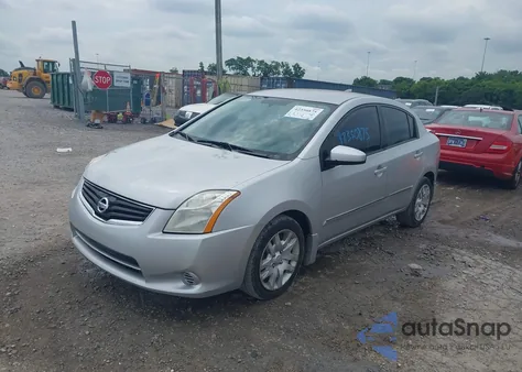 2012 Nissan Sentra 2.0 S из США, поврежденный, VIN 3N1AB6AP6CL700001